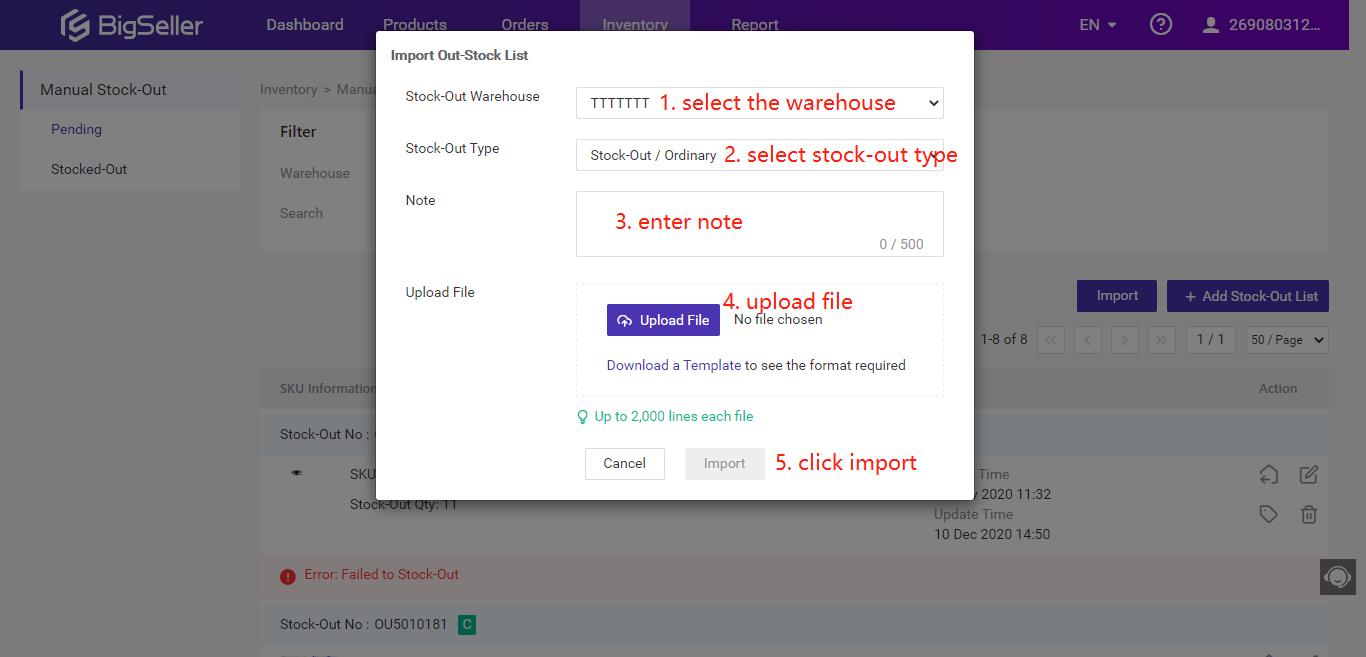 keluarkan stok secara manual, stock out manually, daftar BigSeller secara percuma, erp percuma free, malaysia, kedai online, shopee, lazada, tiktokshop, sistem erp, erp, boost sales, ecommerce, bigseller, erp percuma senang mudah, easy free erp, shopee store, kedai shopee, online business