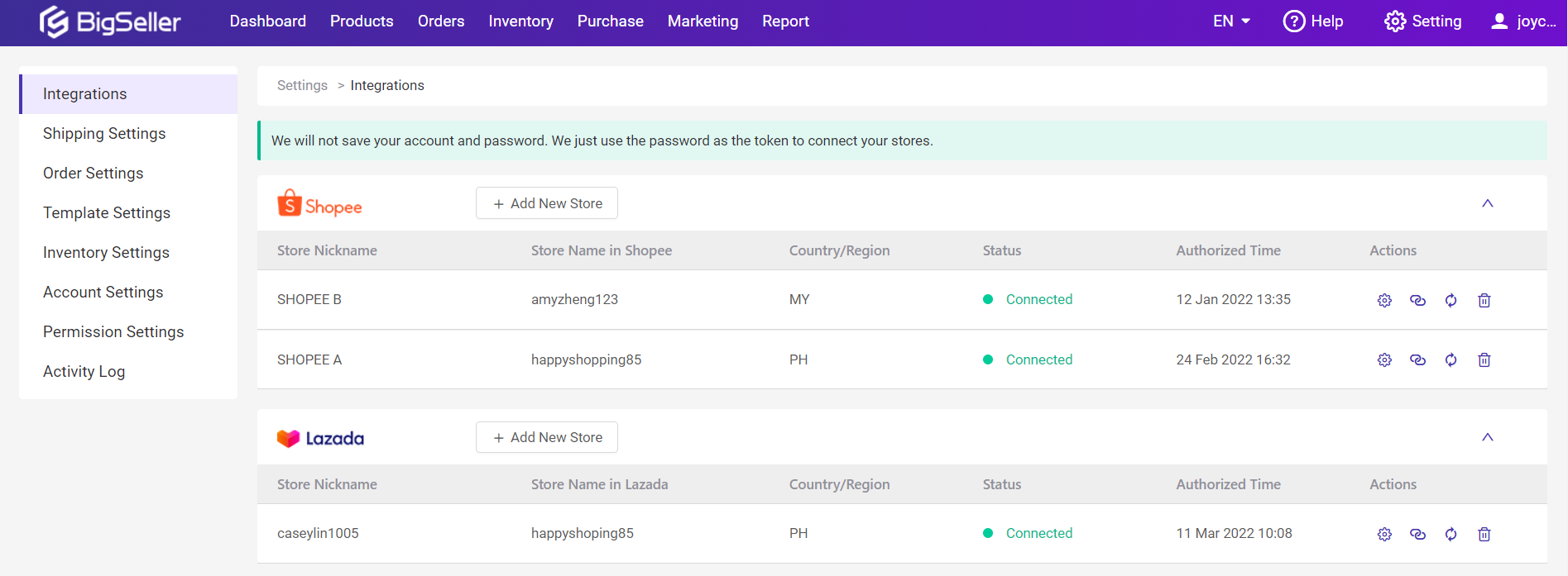 Error : "error_auth" partner and shop has no linked, daftar BigSeller secara percuma, erp percuma free, malaysia, kedai online, shopee, lazada, tiktokshop, sistem erp, erp, boost sales, ecommerce, bigseller, erp percuma senang mudah, easy free erp, shopee store, kedai shopee, online business