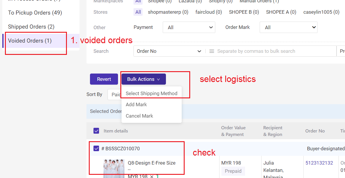 Shopify Help Center  Changing and voiding shipping labels